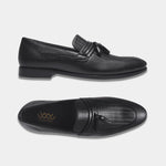 Load image into Gallery viewer, WAVEWALKER EASY Men Faux Leather Black Slip-On Loafers