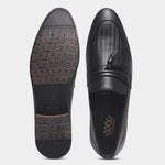 Load image into Gallery viewer, WAVEWALKER EASY Men Faux Leather Black Slip-On Loafers