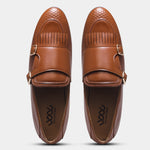 Load image into Gallery viewer, WAVEWALKER INFINITY Men Faux Leather Black Slip-On Loafers