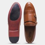 Load image into Gallery viewer, WAVEWALKER INFINITY Men Faux Leather Black Slip-On Loafers