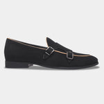 Load image into Gallery viewer, WAVEWALKER MARS Men Black Classic Suede Loafers