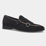 Load image into Gallery viewer, WAVEWALKER MARS Men Black Classic Suede Loafers