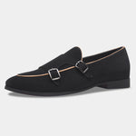 Load image into Gallery viewer, WAVEWALKER MARS Men Black Classic Suede Loafers