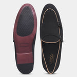 Load image into Gallery viewer, WAVEWALKER MARS Men Black Classic Suede Loafers