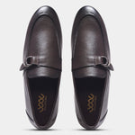 Load image into Gallery viewer, WAVEWALKER PUNCH Men Faux Leather Black Slip-On Loafers