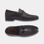 Load image into Gallery viewer, WAVEWALKER TINNY Men Black Leather Slip-On Loafers