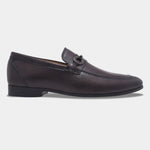 Load image into Gallery viewer, WAVEWALKER TINNY Men Black Leather Slip-On Loafers