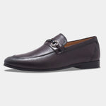 Load image into Gallery viewer, WAVEWALKER TINNY Men Black Leather Slip-On Loafers
