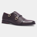 Load image into Gallery viewer, Rosetto Romero Steel Polished &amp; Bold Double Monk Strap For Men
