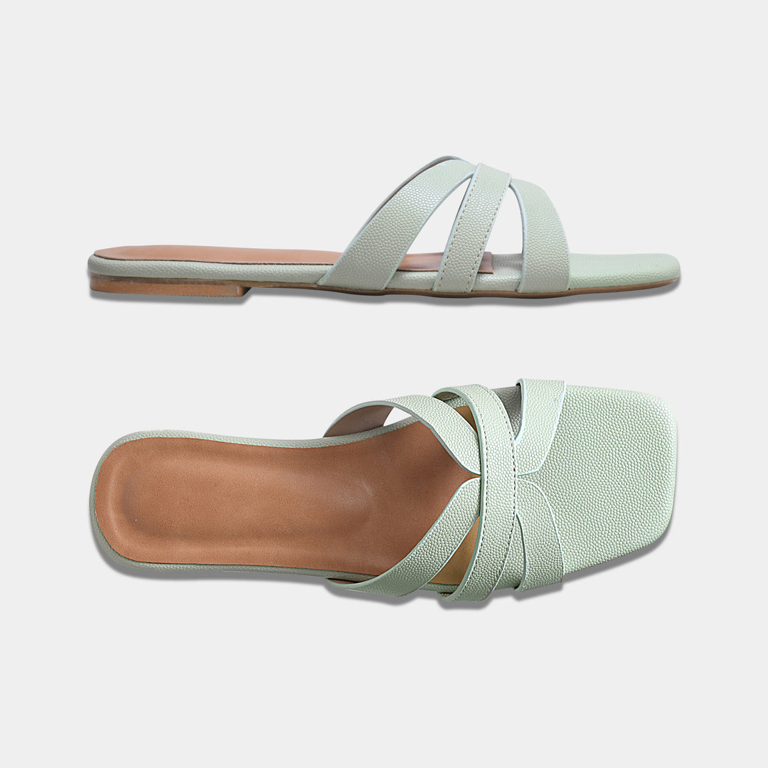 Peek Supermodel Black Casual Slippers