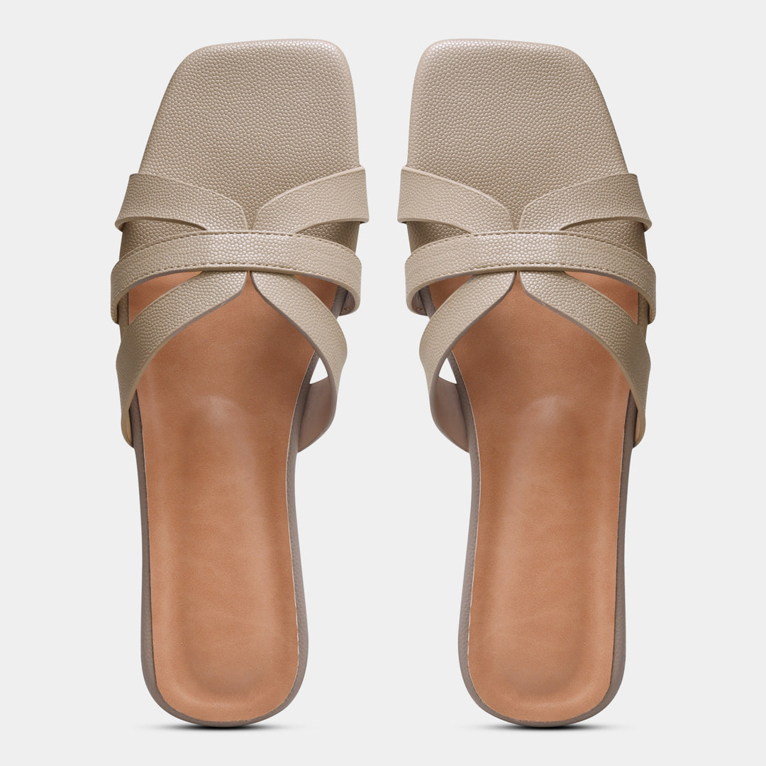 Peek Supermodel Black Casual Slippers