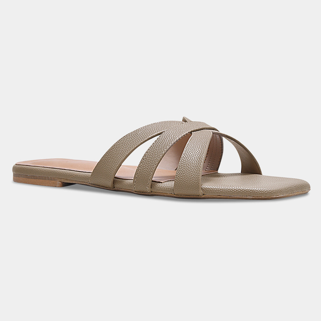 Peek Supermodel Black Casual Slippers