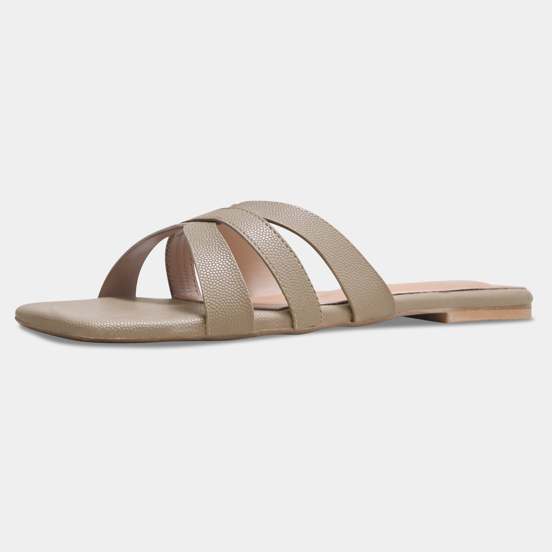 Peek Supermodel Black Casual Slippers