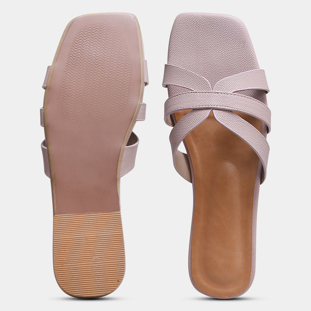Peek Supermodel Black Casual Slippers