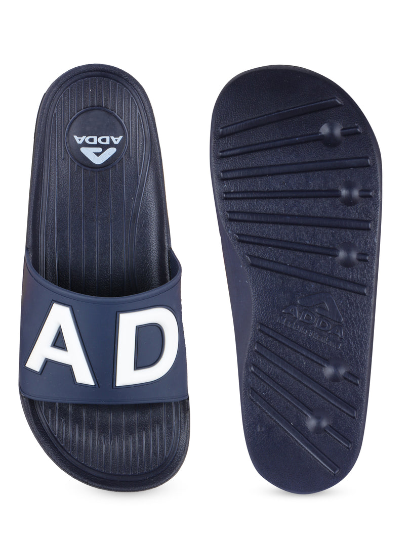 Adda Slides ADDA TM-007 Solid Slide For Men – The Superkart
