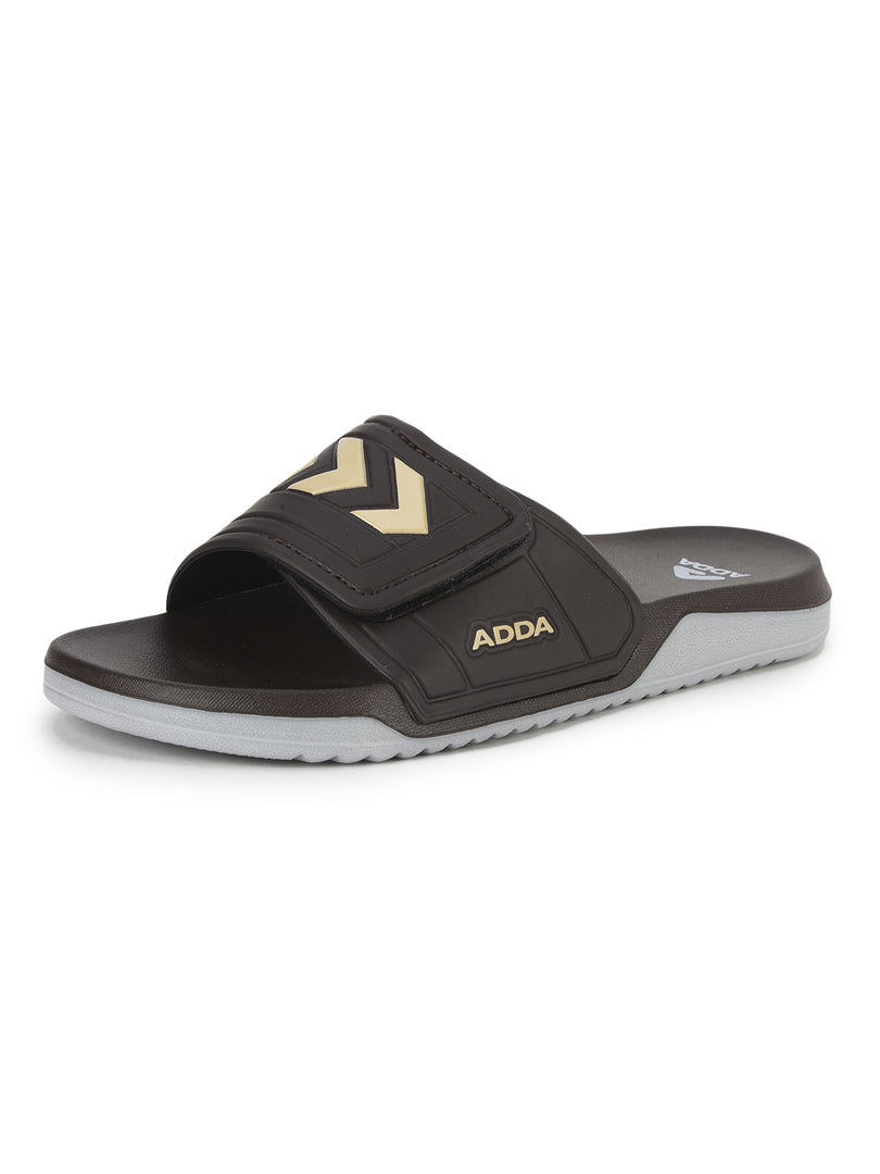ADDA AMOUR-1 Colour-block Slide For Men