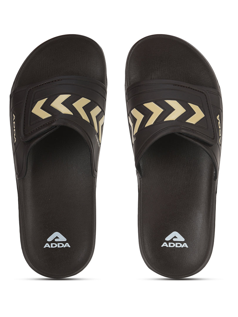 ADDA AMOUR-1 Colour-block Slide For Men