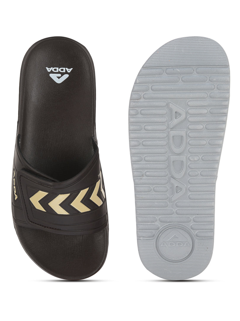 ADDA AMOUR-1 Colour-block Slide For Men