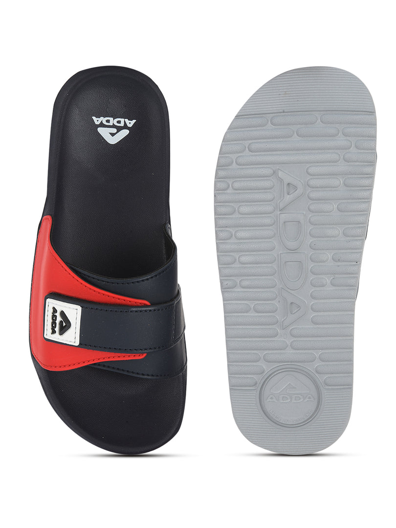 ADDA ASTOR-1 Colour-block Slide For Men