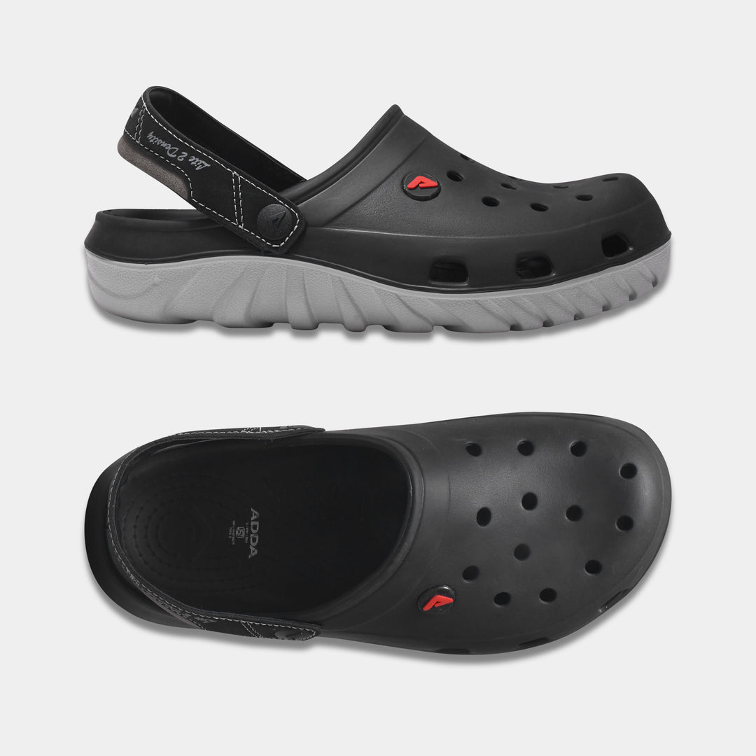 ADDA CYCLONE Solid Clogs For Men