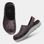 Load image into Gallery viewer, ADDA CYCLONE Solid Clogs For Men
