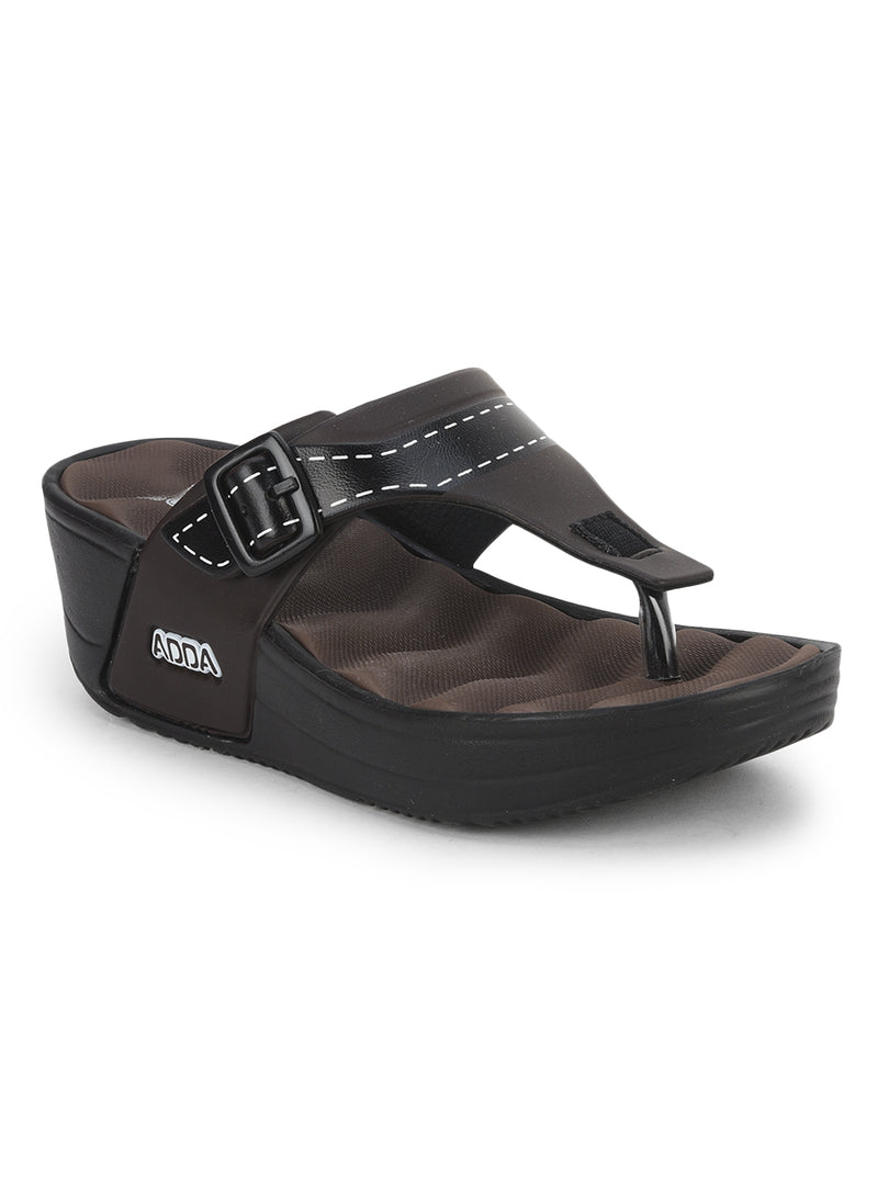 ADDA DIVA-1 Solid Wedges For Women