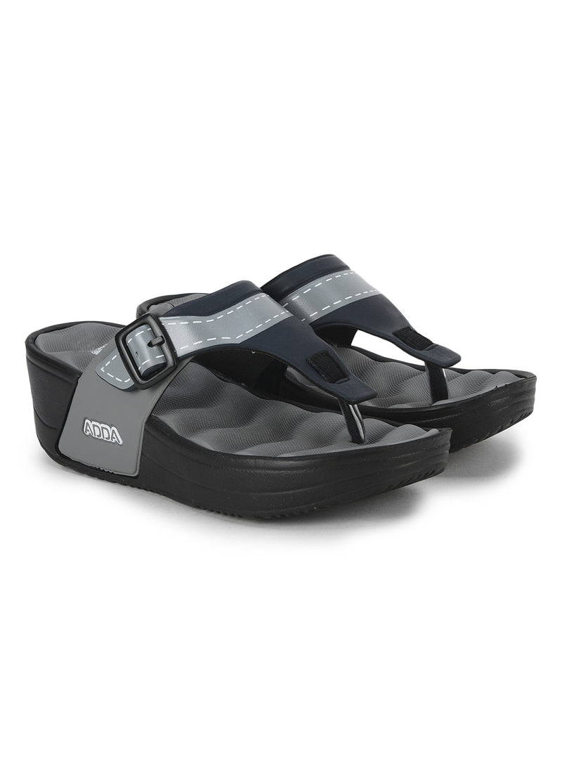 ADDA DIVA-1 Solid Wedges For Women