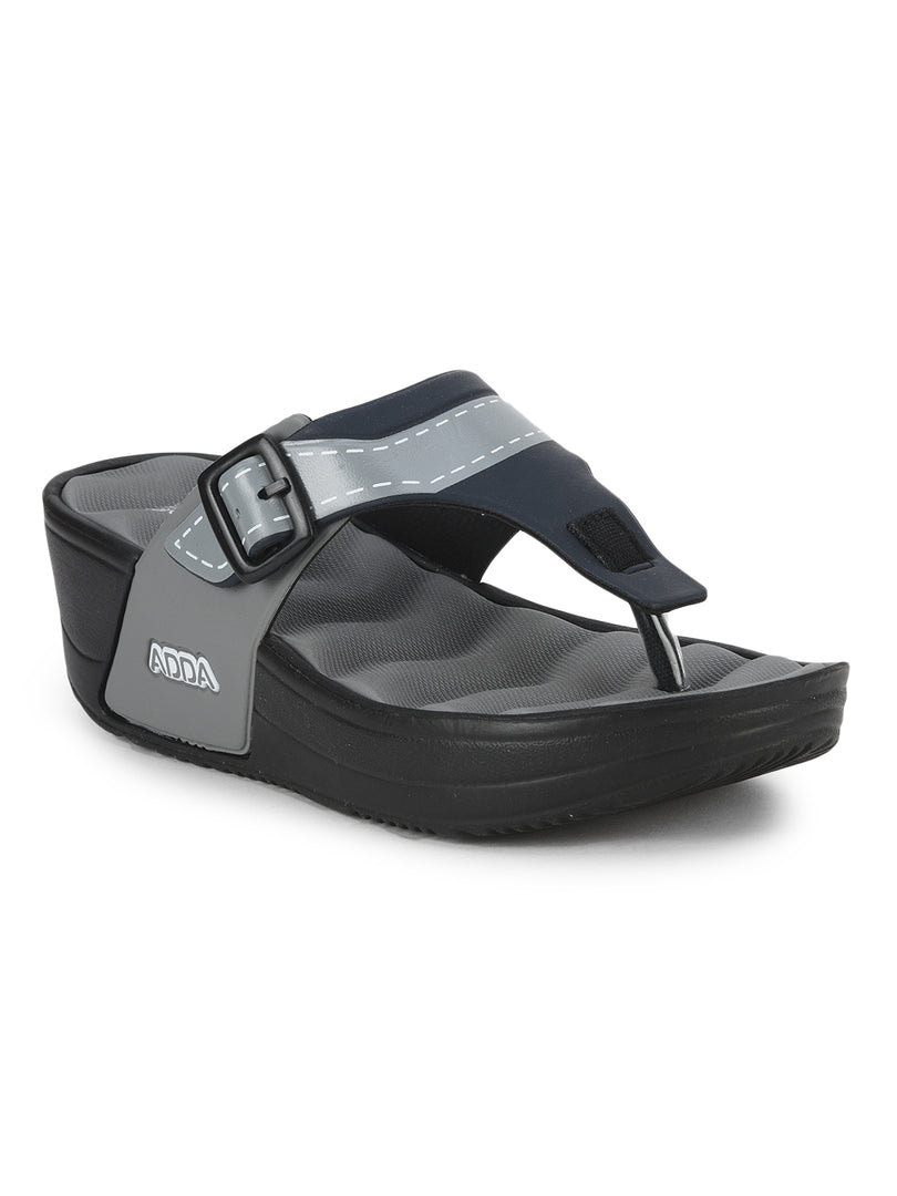 ADDA DIVA-1 Solid Wedges For Women