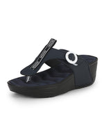Load image into Gallery viewer, ADDA GLAMOUR-1 Solid Wedges For Women

