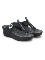 Load image into Gallery viewer, ADDA GLAMOUR-1 Solid Wedges For Women
