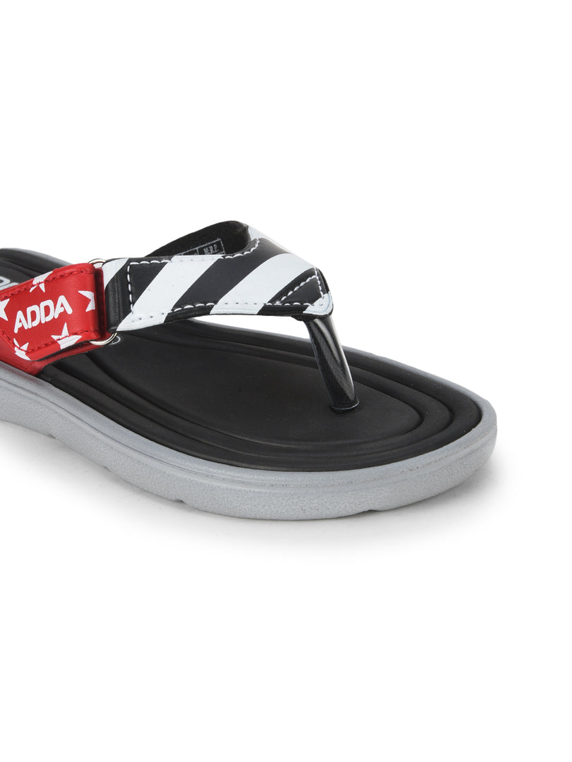 ADDA KIA-1 Stripes Thong Flip-flop For Women