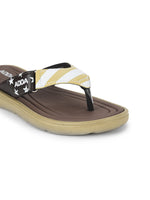 Load image into Gallery viewer, ADDA KIA-1 Stripes Thong Flip-flop For Women
