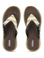 Load image into Gallery viewer, ADDA KIA-1 Stripes Thong Flip-flop For Women
