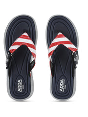ADDA KIA-1 Stripes Thong Flip-flop For Women