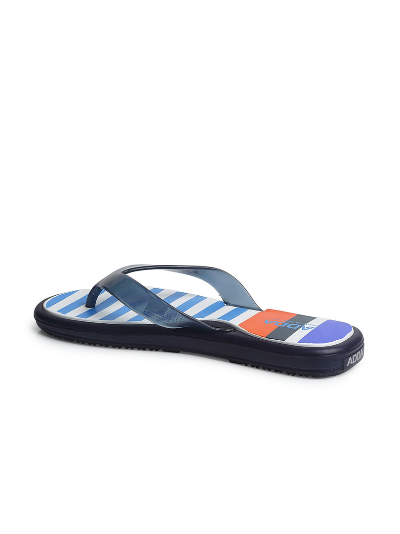 ADDA MIST Stripes Thong Flip-flop For Women