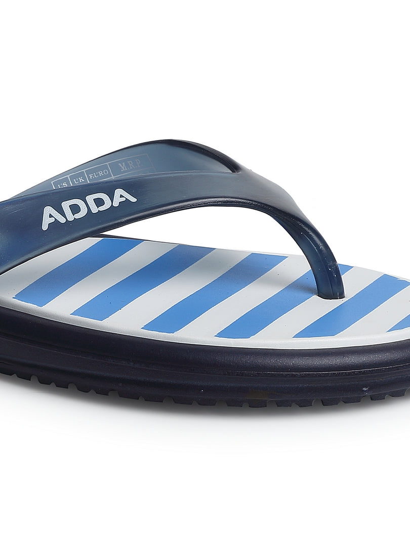 ADDA MIST Stripes Thong Flip-flop For Women