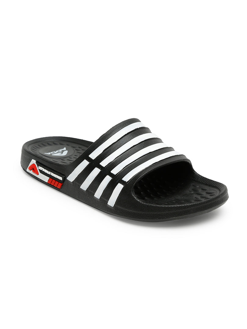ADDA NEXT GEN Stripes Slide For Men