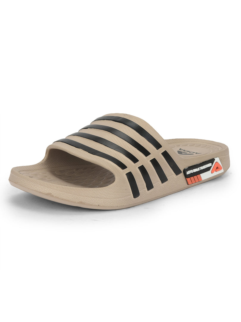 ADDA NEXT GEN Stripes Slide For Men