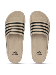 ADDA NEXT GEN Stripes Slide For Men