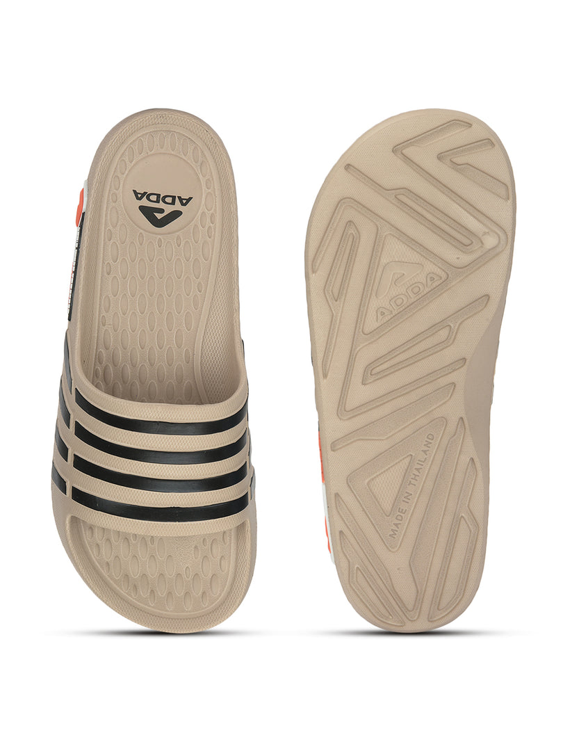 ADDA NEXT GEN Stripes Slide For Men