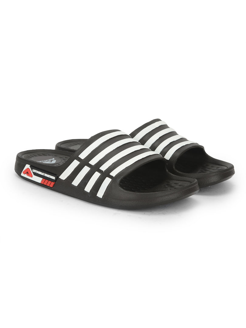 ADDA NEXT GEN Stripes Slide For Men