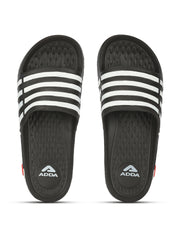 ADDA NEXT GEN Stripes Slide For Men