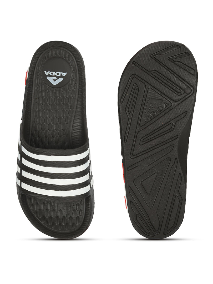 ADDA NEXT GEN Stripes Slide For Men