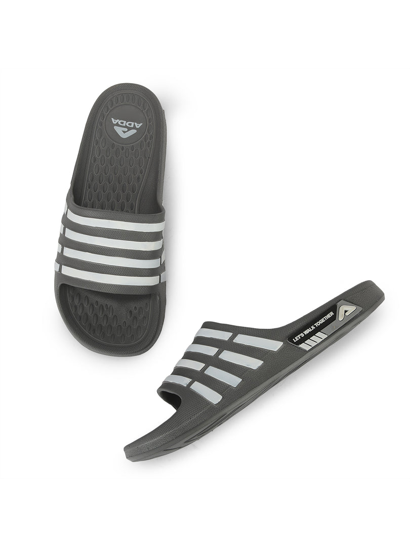 ADDA NEXT GEN Stripes Slide For Men
