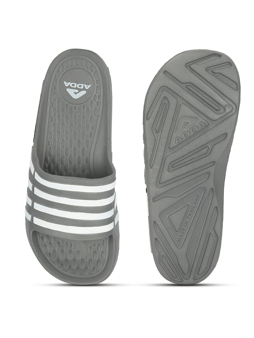 ADDA NEXT GEN Stripes Slide For Men