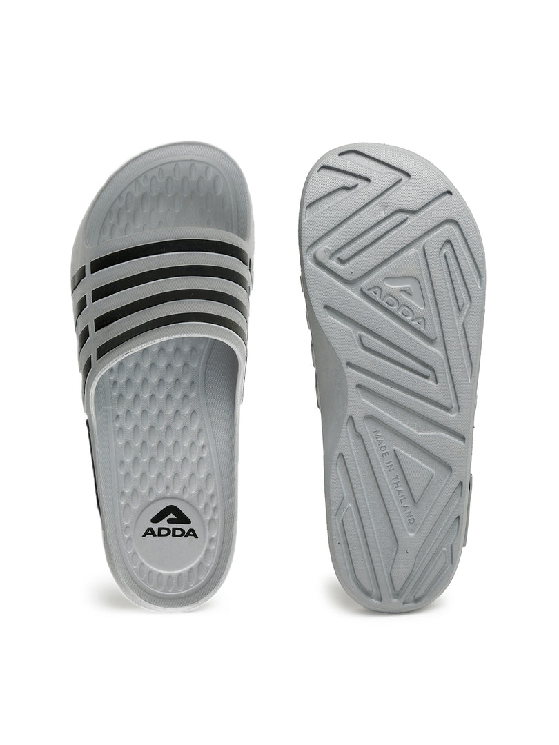 ADDA NEXT GEN Stripes Slide For Men