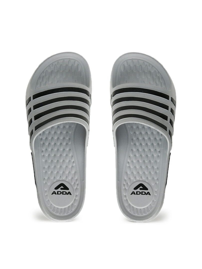 ADDA NEXT GEN Stripes Slide For Men