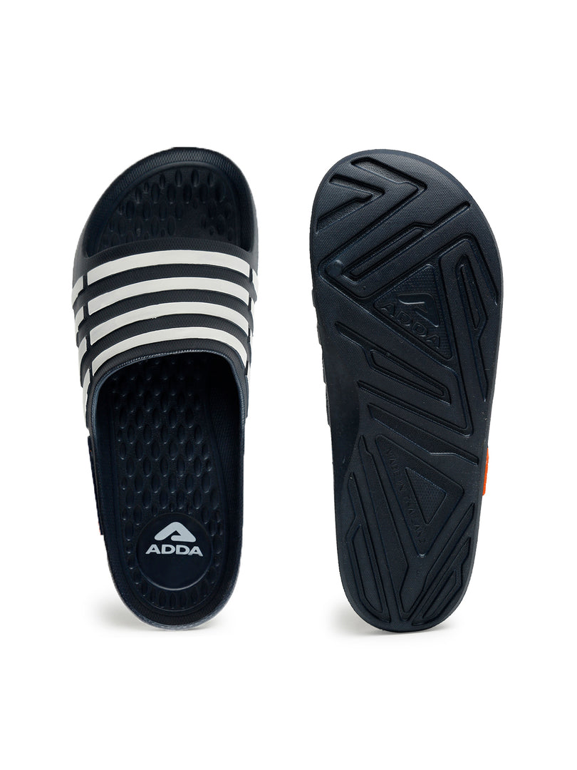 ADDA NEXT GEN Stripes Slide For Men