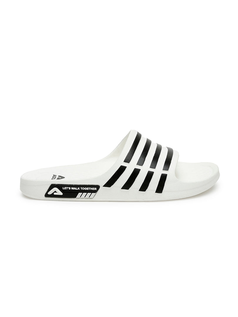 ADDA NEXT GEN Stripes Slide For Men