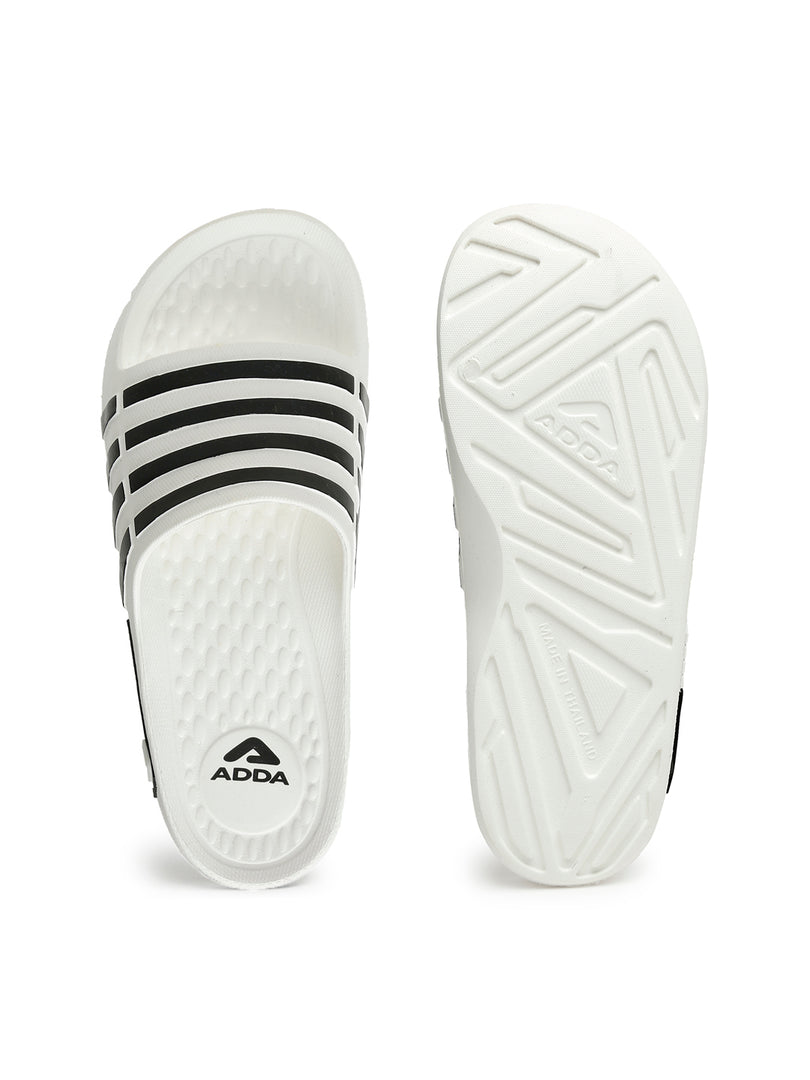 ADDA NEXT GEN Stripes Slide For Men